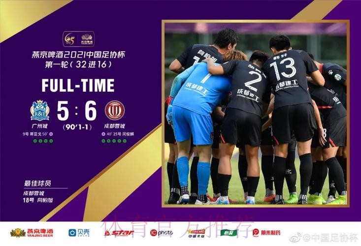 燕京啤酒2021中国足协杯首轮决出16强 4支中超球队爆冷出局 燕京啤酒2021中国足协杯首轮决出16强 4支中超球队爆冷出局